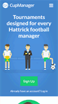 Mobile Screenshot of cupmanager.org